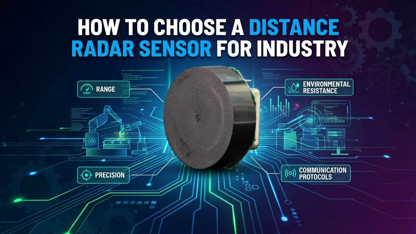 How to Choose a Distance Radar Sensor for Industry
