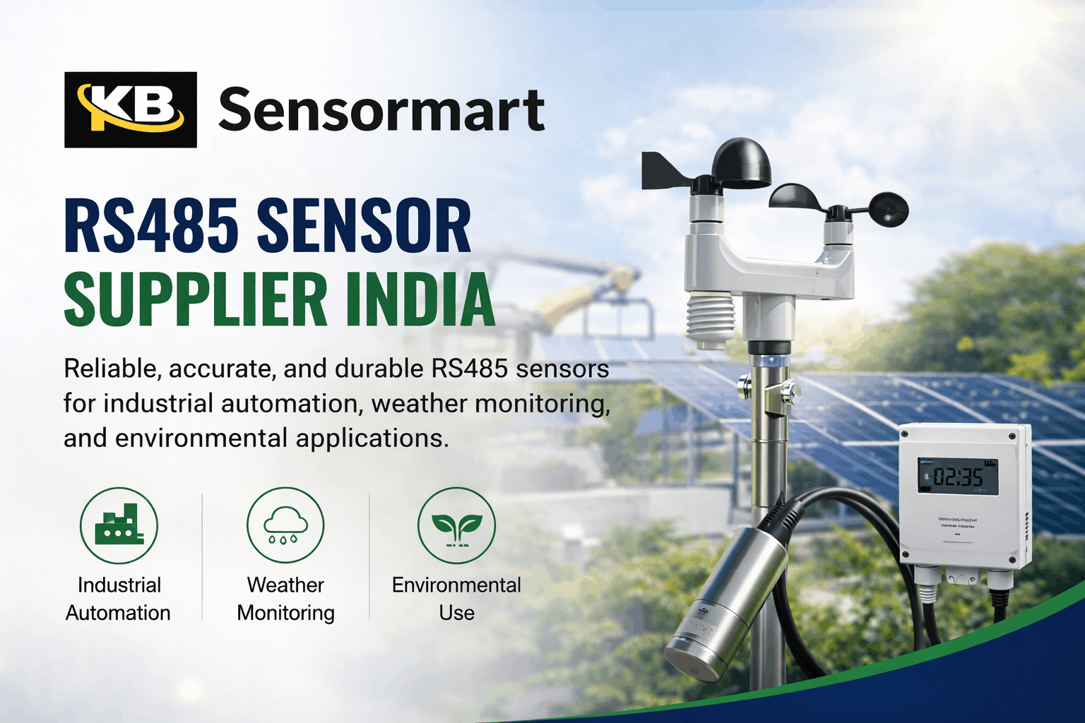 RS485 Sensor Supplier India