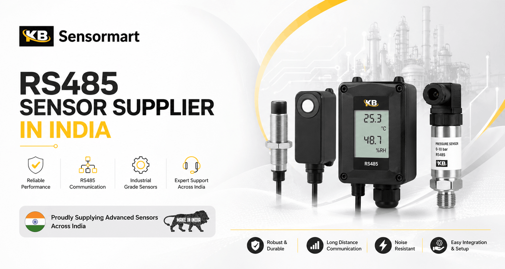 RS485 Sensor Supplier in India: A Complete Guide by Sensor Mart