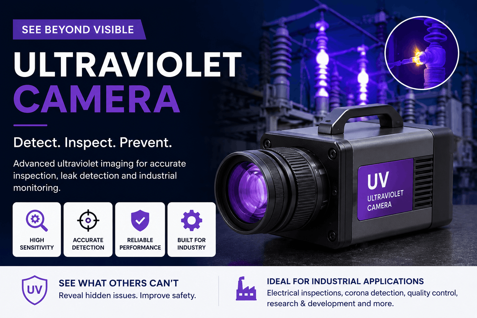 Ultraviolet Camera: Advanced Imaging Solution for Industrial Inspection