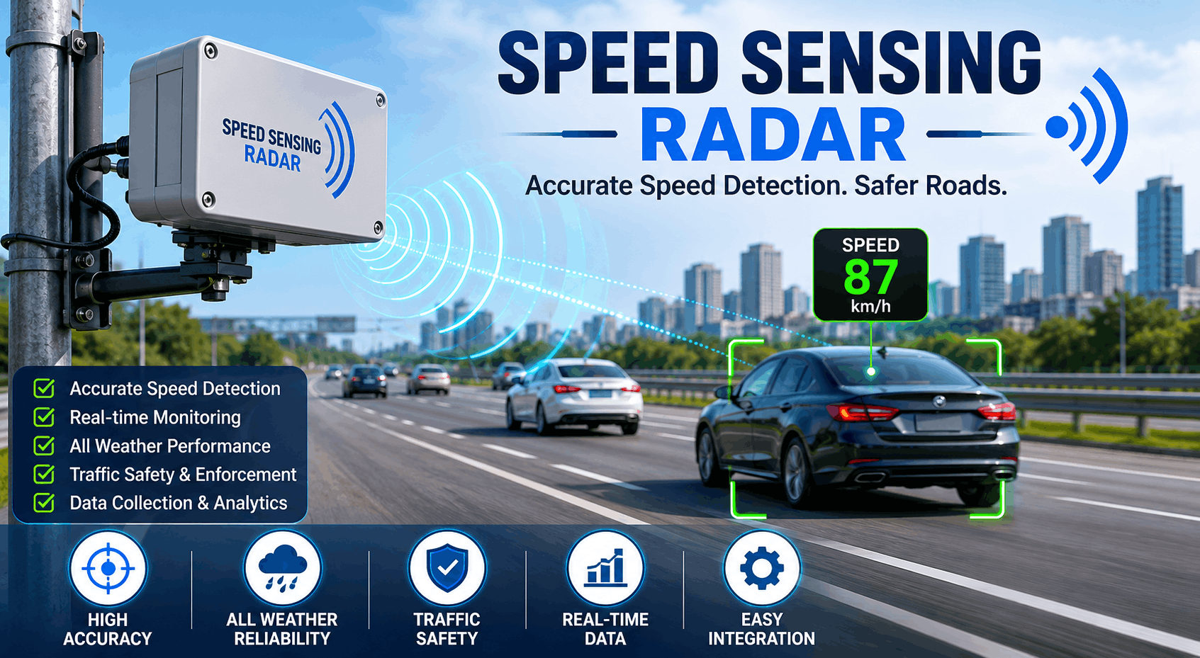 Speed Sensing Radar
