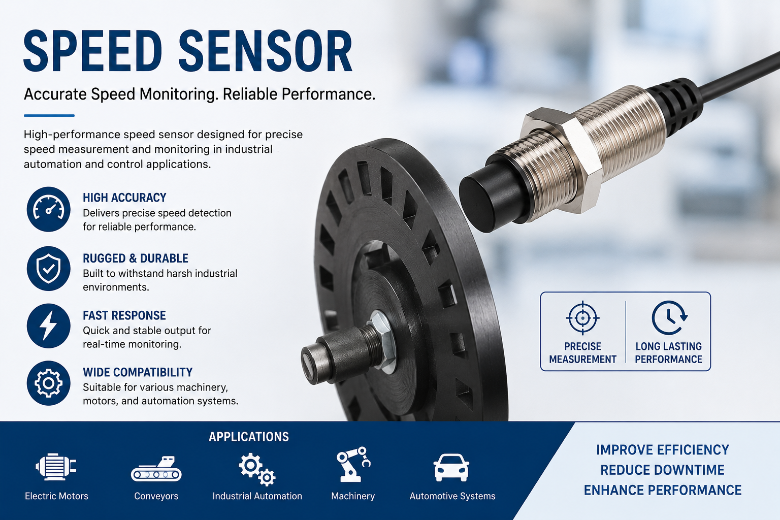 Speed Sensor: Everything You Need to Know About Its Working, Types, Applications, and Benefits