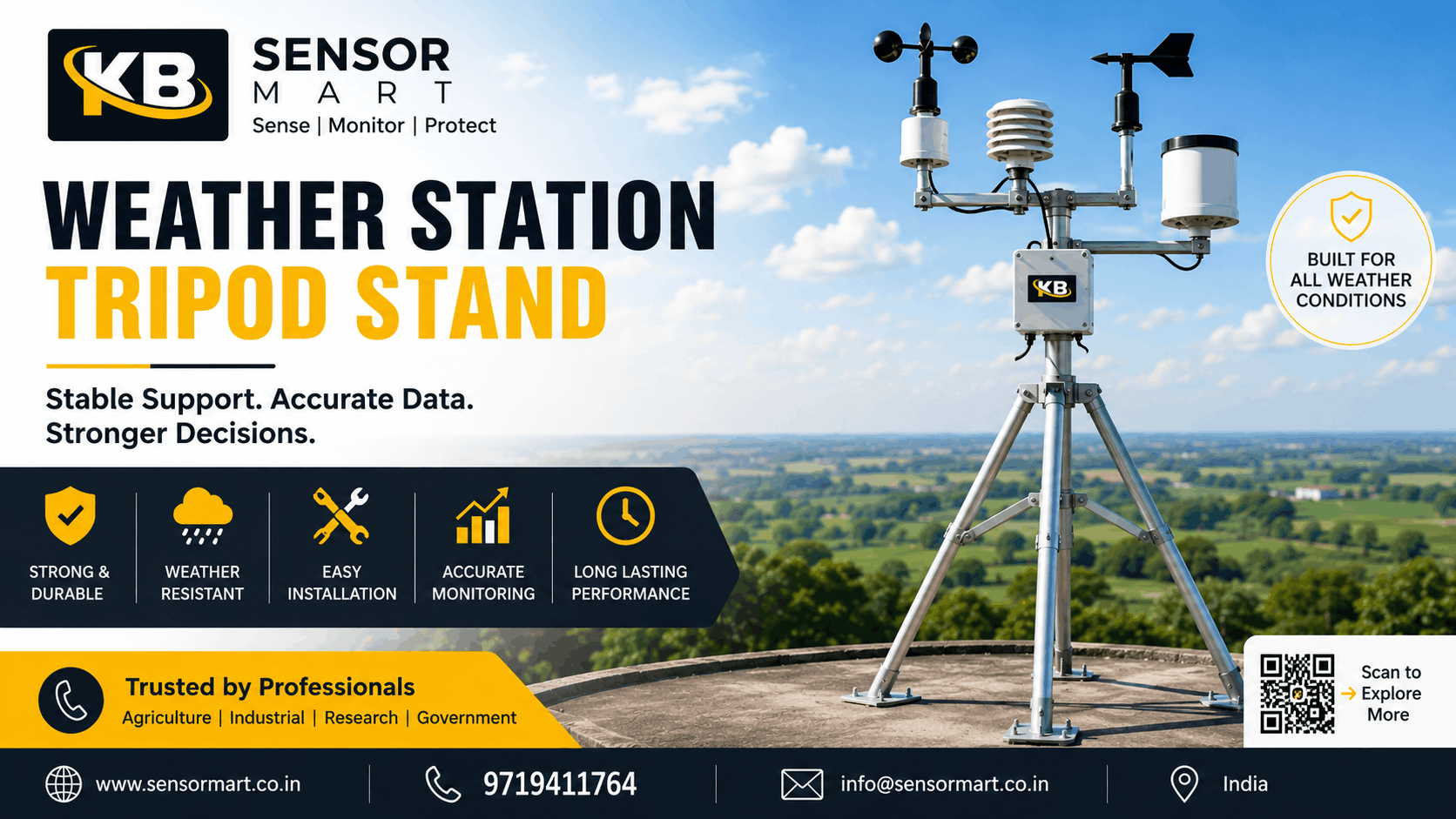 Weather Station Tripod Stand: The Complete Guide for Accurate Weather Monitoring